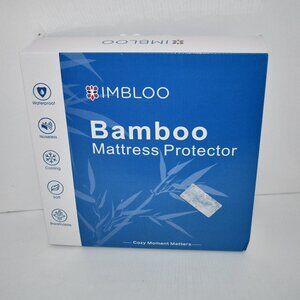 IMBLOO Twin Mattress Protector – Waterproof, Soft & Breathable 3D Air Fabric | N